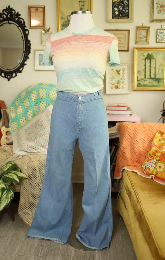 vintage light wash 70s - Gem