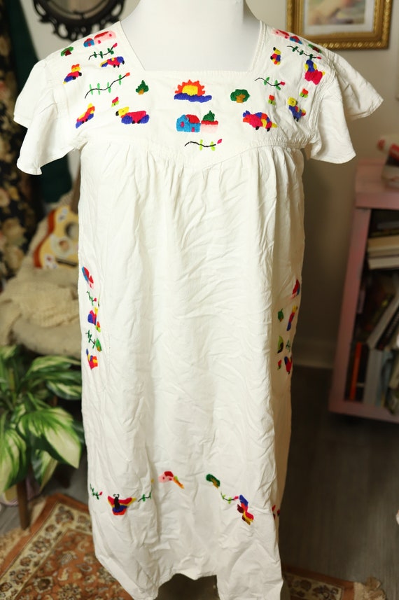 Hand Embroidered Kaftan Tent Dress