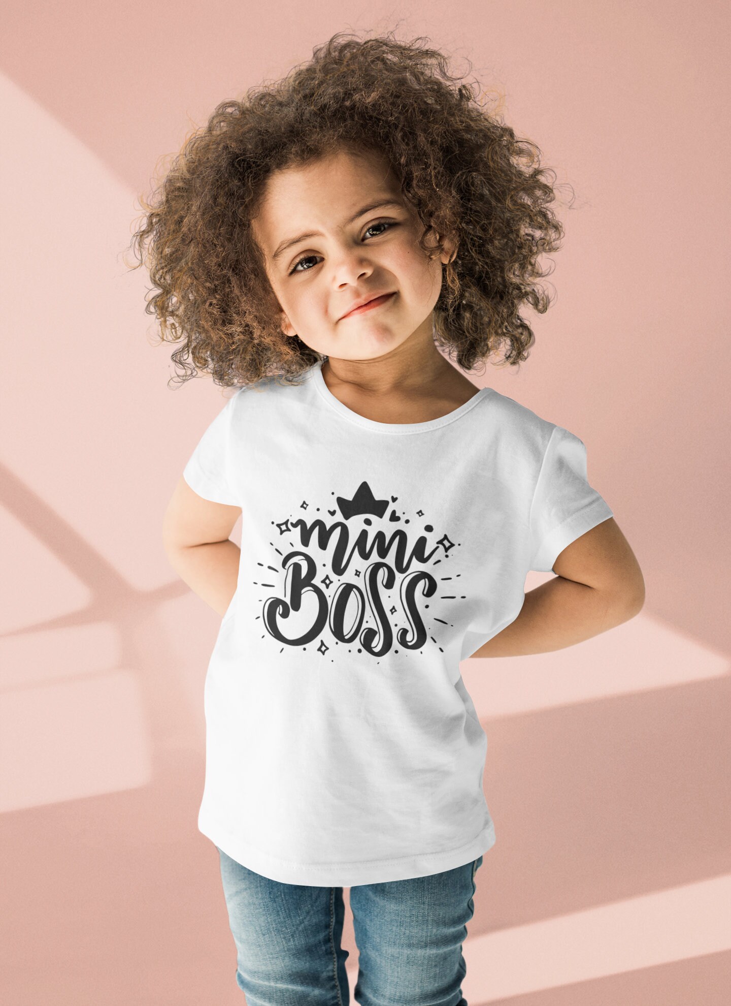 Mini boss t shirt sale