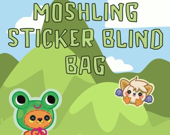 MM Sticker Mystery Bag | Moshi Random Sticker | Random Sticker Bag