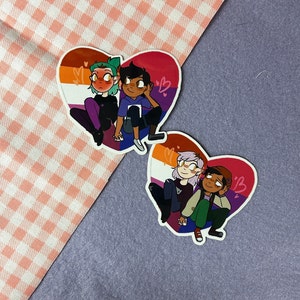 Lumity S1 & S3 Heart Sticker | TOH