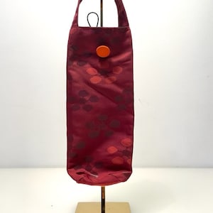 Wine Bag of Vintage Kimono Belt Japanese Art