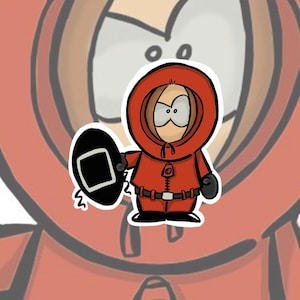 Stickers SQUIDPARK version personnelle de Kenny