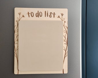 To do list | reusable white board dry erase | things to do