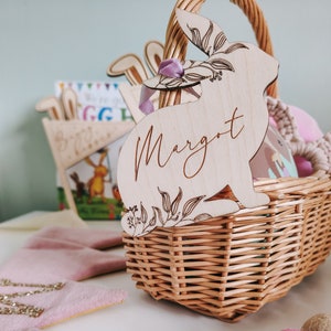 Personalised Easter tag | My first Easter decoration | Easter basket tag | laser engraved