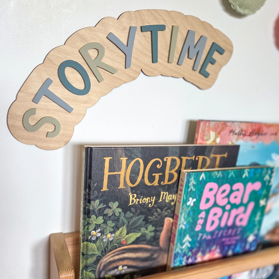 Story Tree Sign Storytime Curved Sign - Etsy