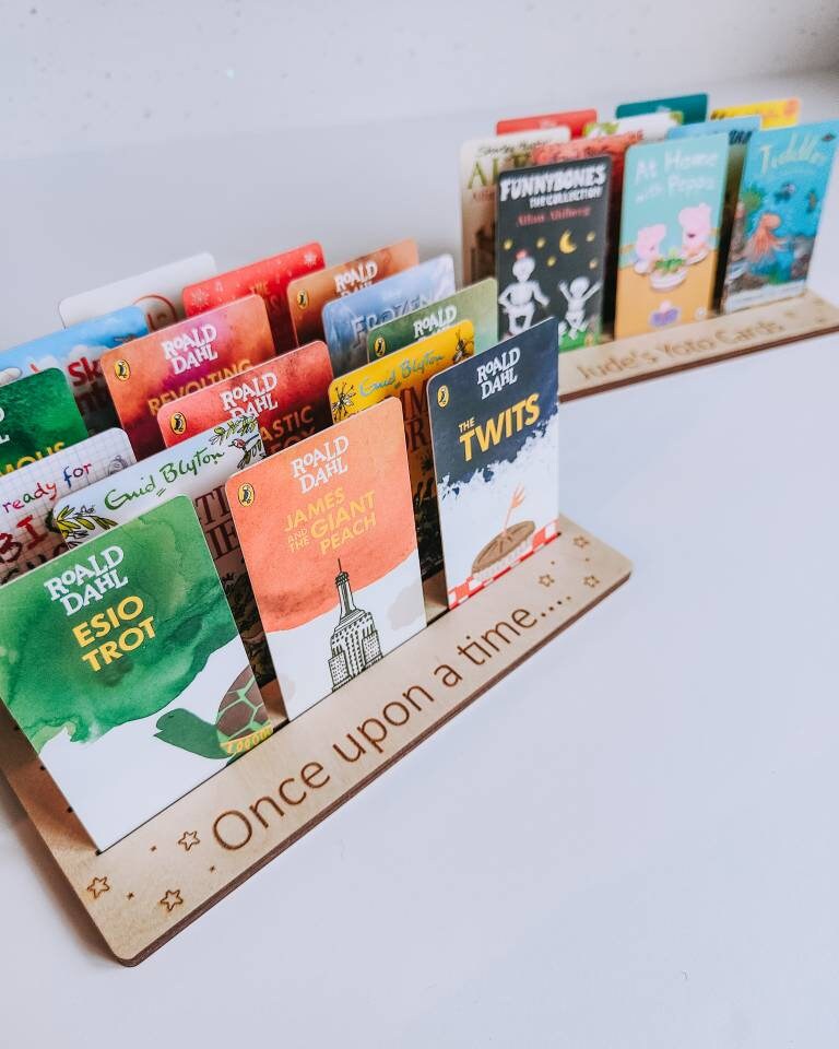 Yoto Card Holder | Personalised Yoto Card Storage | Pokmon Card Rack |  Laser Engraved - Etsy