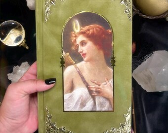 Handmade Lilith Grimoire | Book of Shadows | Witchcraft Journal ...