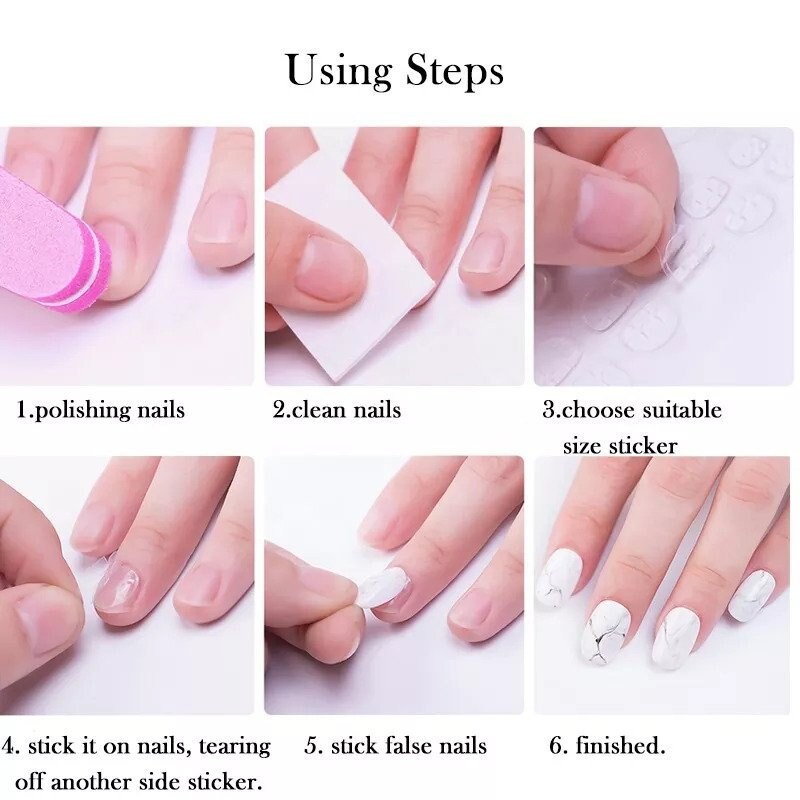 Nail Adhesive Tabs For Press On Nails Custom Made Glue On Hong Kong