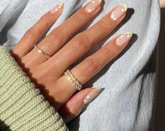 Press on Nails Short Almond | Etsy