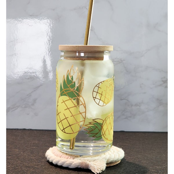 Glass Pineapple Etsy