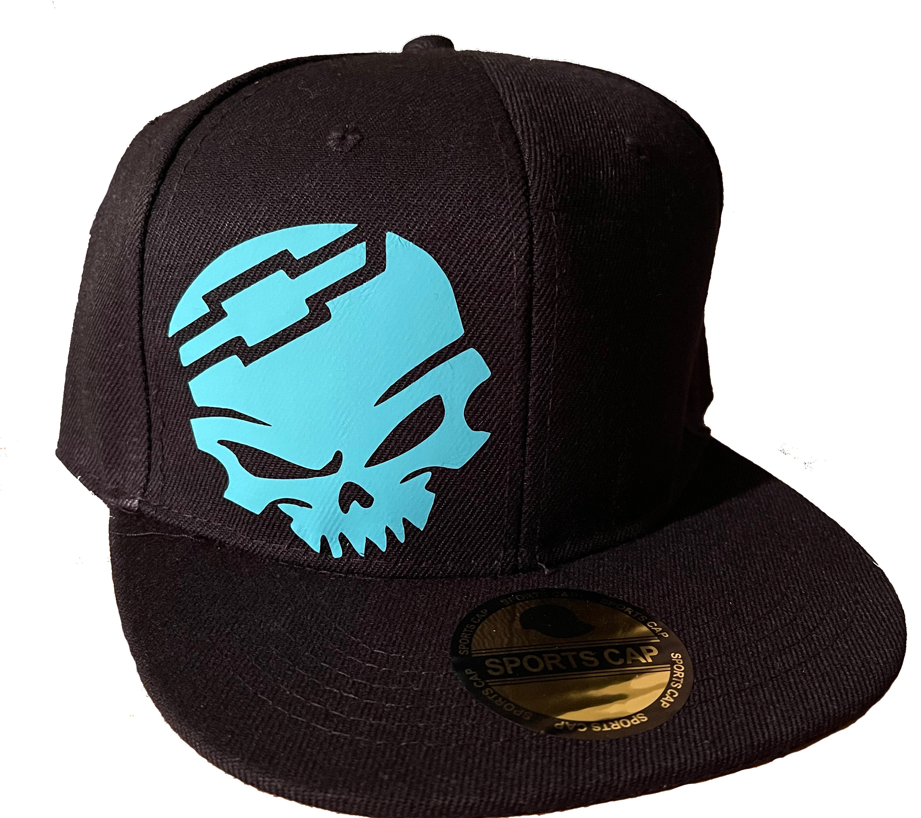 Flat Bill Chevy Skull Hat | Etsy