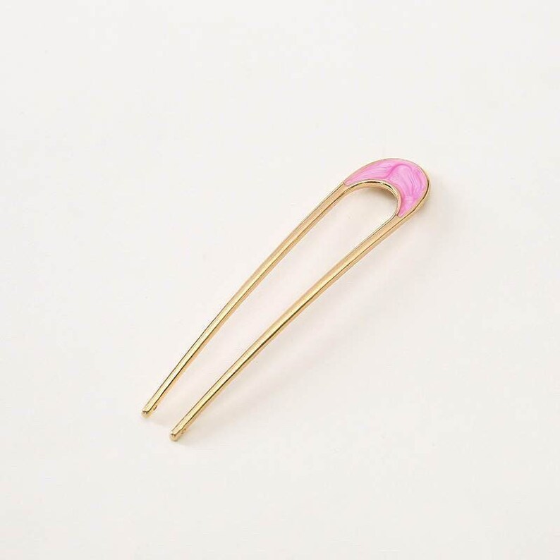 2 Piece French Hair Pin Etsy