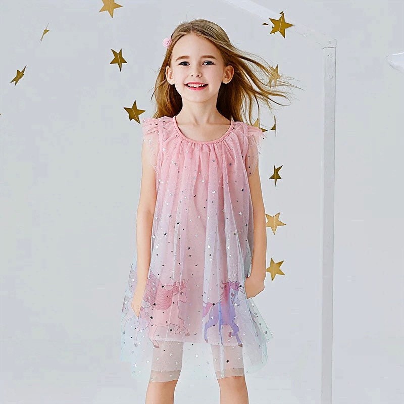 Niña unicornio vestido - Etsy España Niña unicornio vestido - Etsy España