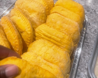 Tortitas de carne jamaicanas caseras