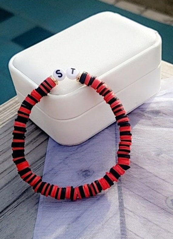 Stranger Things Heishi Clay Bead Bracelet 