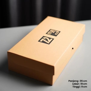 Batik Design Empty Gift Box: Cardboard Keepsake Box (35x19x9 cm)
