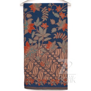 Men's Traditional Indonesia Batik Shirt Long Sleeve Parang Premium Dobby Cloth Made to Order 72 Batik image 5