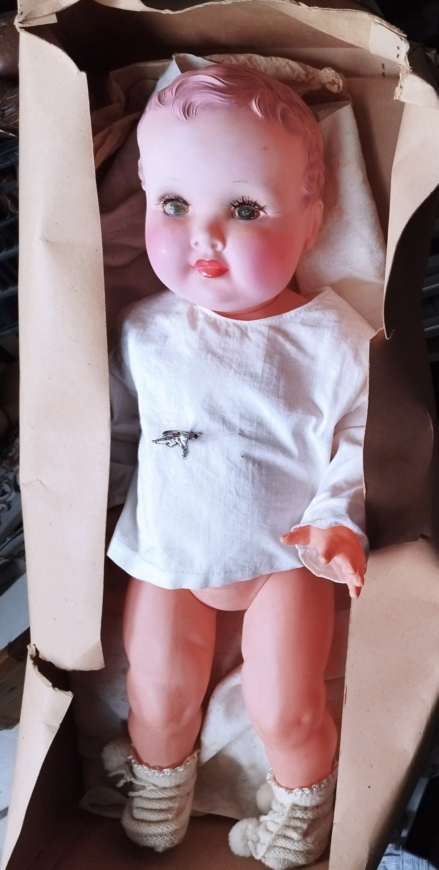Poupée Ancienne : Lot De Baigneurs Convert Et Petitcollin Anciens En