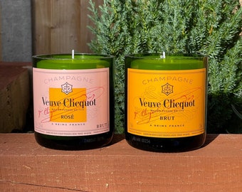 Upcycled Champagne Candles - Unscented