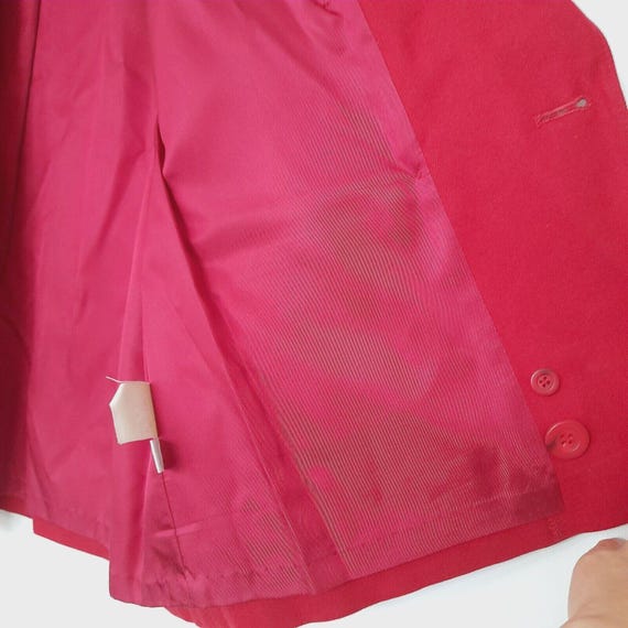 Pendleton vintage double breasted wool lined red … - image 6