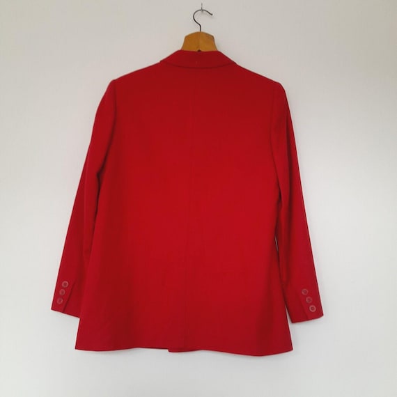 Pendleton vintage double breasted wool lined red … - image 2