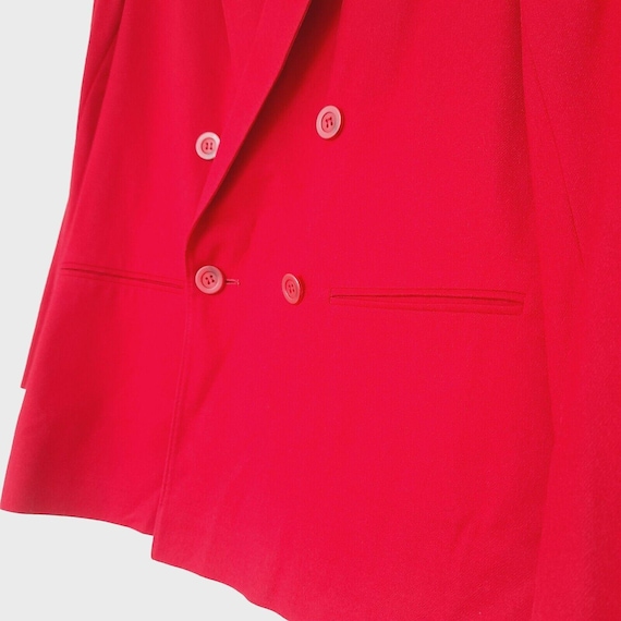 Pendleton vintage double breasted wool lined red … - image 3