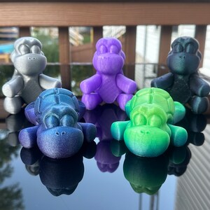 Mystery 3D Printed Turtle Phone Stand image 2