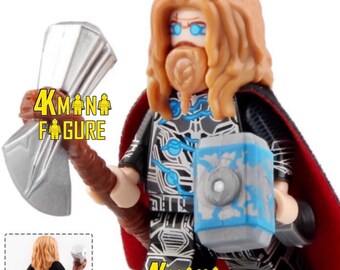 Bro Thor Mini Figure Stormbreaker Grey Avengers End Game Marvel UK Seller 