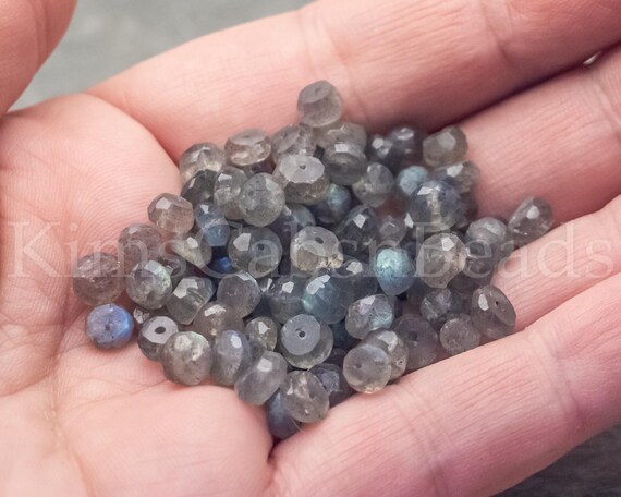 Exclusive Blue Flash Labradorite Beads Strand For $5 Weight