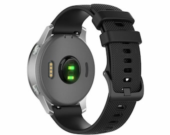For Garmin Vivoactive 3 Silicone Fitness Replacement Wrist Strap Band 20mm
