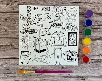 Custom Birthday Party Painting Craft Party Favors