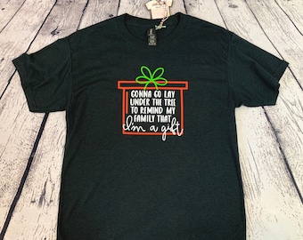 Funny Sarcastic Christmas Holiday T-Shirt for Kids