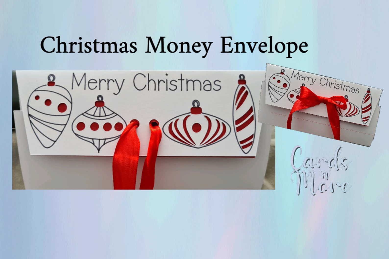 Christmas Money Envelope Gift Money Holder Money Envelope Etsy UK