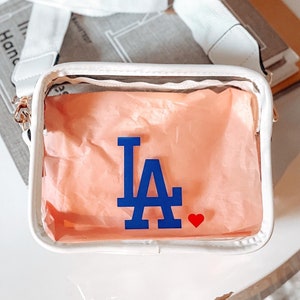 LA Dodgers Clear Bag Stadium Approved Cute Crossbody 