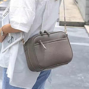 NEW* Minimalist Diaper Bag- Big Crossbody Purse - Stylish Mini On-the-Go Size for Modern Moms