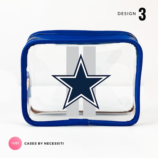 Dallas Cowboys Clear Bag Etsy