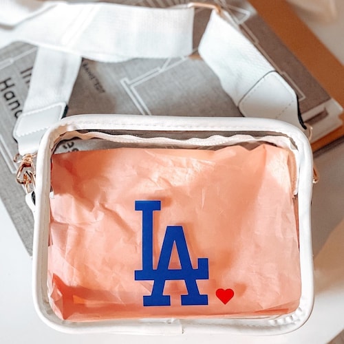 Dodgers Clear Bag Stadium Approved Clear Concert Purse With Etsy