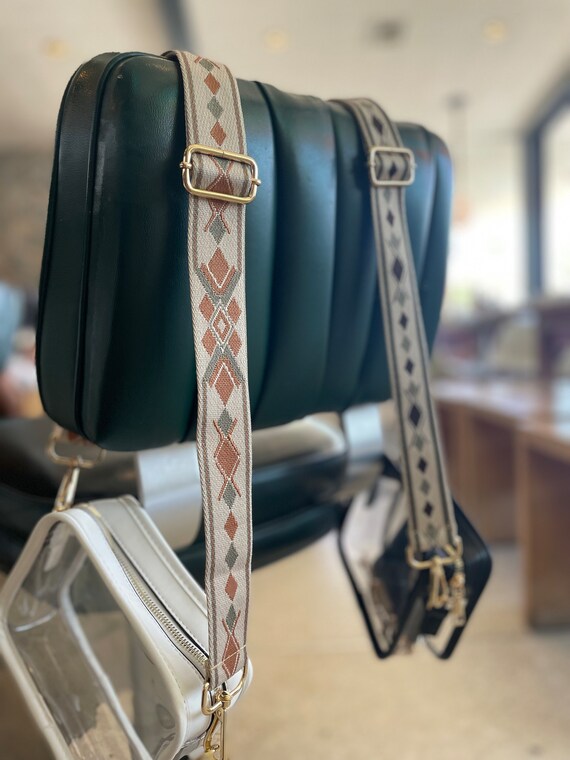 DESIGN STRAP for Clear Crossbody Bag Adjustable and Removable