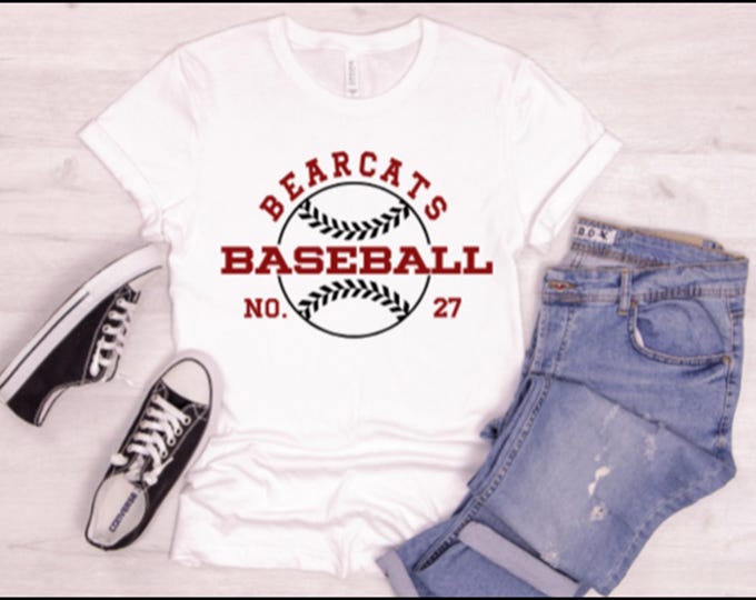 Baseball tee, custom team baseball tee for men or women, personalized baseball tee, softball tee, team softball or baseball tee