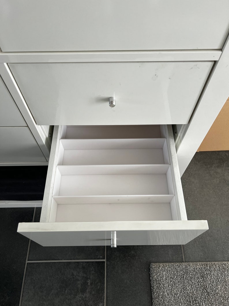 Drawer insert for IKEA Kallax, Expedit, organizer for makeup, sewing room, pens & office supplies, custom-made inserts