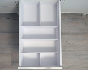 Lade-inzetstuk, IKEA ALEX, 36x70, grote lade, lade-inzetstuk, organisatie, make-up, knutselen, kantoor, naaien, gereedschap, kleine spullen