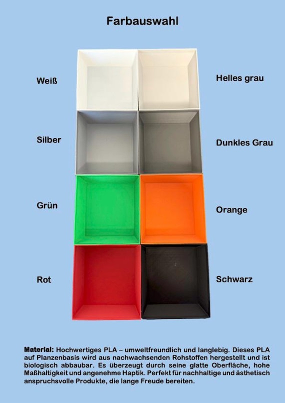 Schubladeneinsatz für IKEA Kallax, Expedit, Organizer für Make-up, Nähzimmer, Stifte & Bürobedarf, Maßgefertigte Einsätze