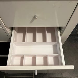 Lade-inzetstuk voor IKEA Kallax, Expedit, organizer voor make-up, naaikamer, pennen en kantoorartikelen, op maat gemaakt inzetstuk.