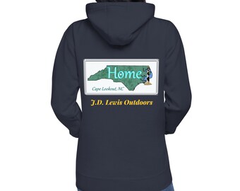 Damen "Cape Lookout, NC is Home" Hoodie