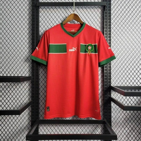Morocco 2022 Home Football Shirt World Cup Qatar Socc… Gem