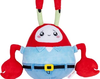 Crab Ghosty Lankybox Series Plush Toys Spongebob Crab Stuffed Kids Gift UK 30cm