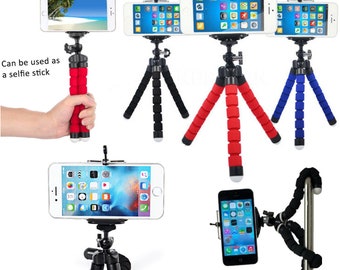 Camera Tripod Stand with Phone Holder for iPhones & UK