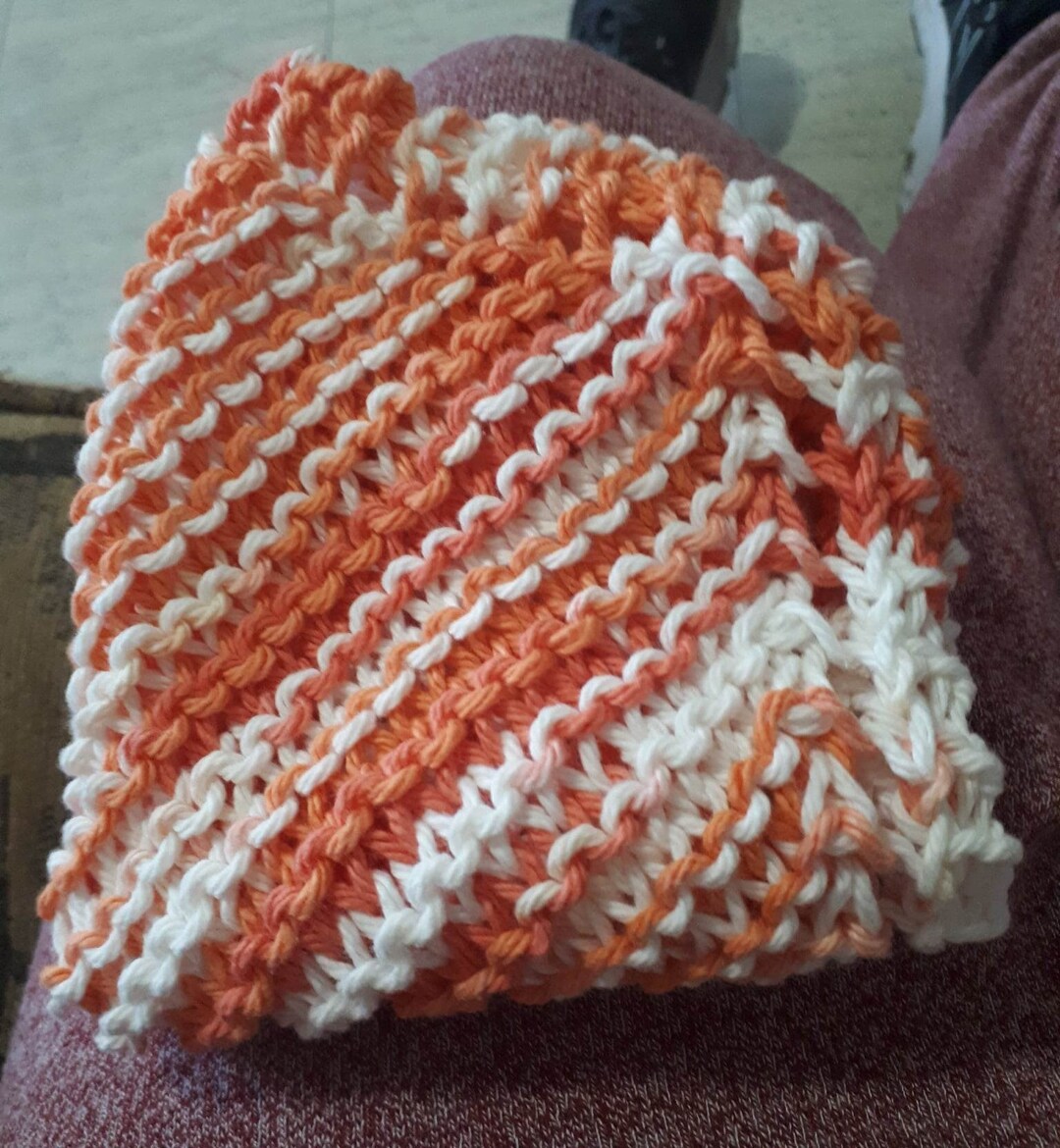 Hand Knitted Dishcloths various Colors Etsy Canada