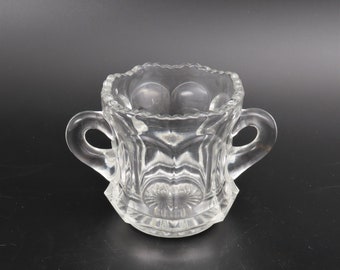 Vintage A. H. Heisey and Company EAPG Toothpick Holder made of crystal glass, Circa 1901